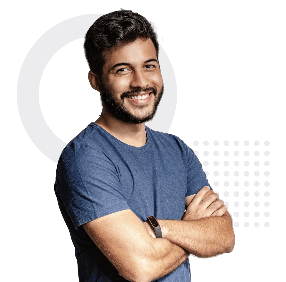 Smiling man